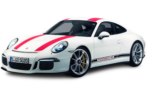 Сход-Развал двух осей автомобиля на 3D стенде Porsche 911 R