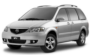 Замена переднего рычага (треугольный)  Mazda MPV