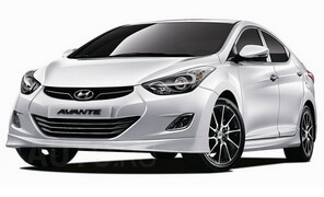 Замена тормозных суппортов Hyundai Avante