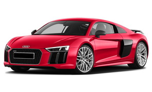 Сход-Развал двух осей автомобиля на 3D стенде Audi R8