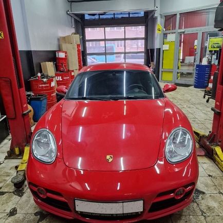 Замена масла в АКПП аппаратная для Porsche Cayman S 