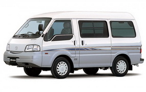 Замена переднего рычага (треугольный)  Mazda Bongo